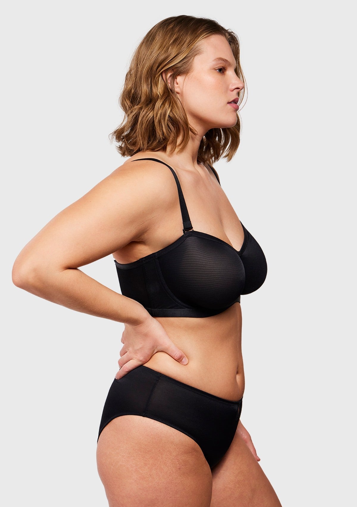 Stay-Put Convertible Strapless Bra
