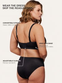 Stay-Put Convertible Strapless Bra