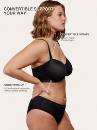 Stay-Put Convertible Strapless Bra