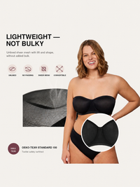 Stay-Put Convertible Strapless Bra