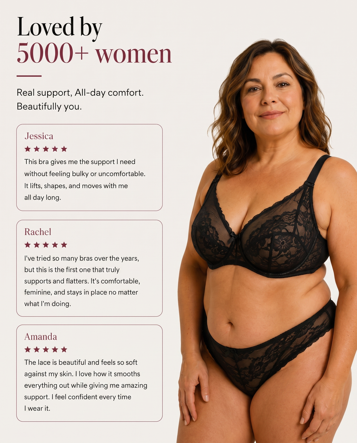 Everyday Lace™ Support Bra